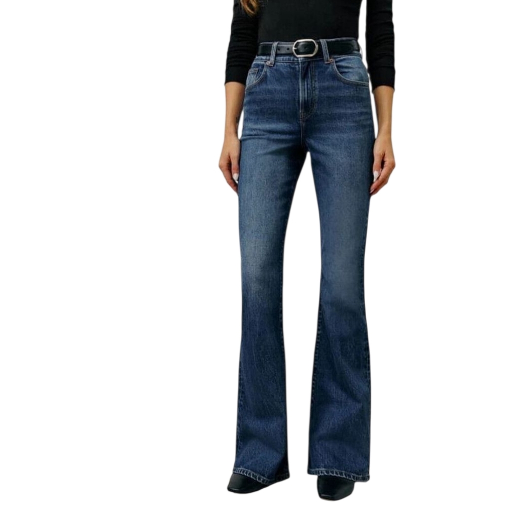 Reformation Margot High Rise Flare Jeans 30x33 70s Retro - Picture 2 of 14